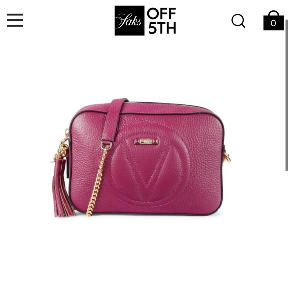 VALENTINO BY MARIO VALENTINO
Babette Tassel Leather Crossbody Bag